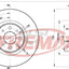 Fremax Front Disc Rotors For Alfa Romeo Mito 1.4 09-12 Brake
