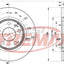 Fremax Front Disc Rotors For Audi A4 8D 1.6 1.8 2.4 2.8 94-03 280Mm Brake