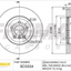 Fremax Front Disc Rotors For Bmw 528I 535I F10 2.0 3.0 2010-2017 348Mm Brake