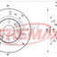 Fremax Front Disc Rotors For Citroen Berlingo 1.4 1999-2010 266Mm Brake