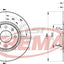 Fremax Front Disc Rotors For Citroen Xantia Image Turbo Diesel 1.9 96-98 283Mm Brake