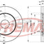 Fremax Front Disc Rotors For Daewoo Lacetti 1.8 03-04 Brake