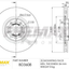 Fremax Front Disc Rotors For Fiat 500X 1.4L 2015-2022 305Mm Brake
