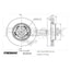 Fremax Front Disc Rotors for Honda CRV RM4 11/2012-06/2017 293mm Bosch Cal Brake Disc Rotors