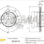 Fremax Front Disc Rotors For Mercedes Benz C180 W204 1.6 1.8 07-16 288Mm Brake