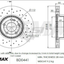 Fremax Front Disc Rotors For Merecedes Benz C200 205 1.5 1.6 2.0 15-19 Drilled Brake
