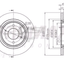 Fremax Front Disc Rotors For Mitsubishi Mirage La A03A 1.2 2013-2020 251Mm Brake