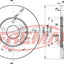 Fremax Front Disc Rotors For Volkswagen Passat 3B 1.6 1.8 2.3 2.8 96-00 282Mm Brake