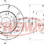 Fremax Front Disc Rotors For Volvo S40 V40 1.8 1.9 95-04 256Mm Brake
