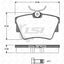 Fremax Rear Disc Rotors Brake Pads For Renault Trafic X82 1.6L 2015-2021 Kit