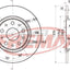 Fremax Rear Disc Rotors For Alfa Romeo 166 2.5 3.0 3.2 99-09 Brake