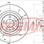 Fremax Rear Disc Rotors For Audi A6 C6 4F 2.0 2.4 3.0 3.1 4.2 04-11 330Mm Brake