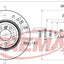 Fremax Rear Disc Rotors For Bmw 550I E61 4.8 05-07 Brake