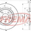 Fremax Rear Disc Rotors For Ford Focus Ls 1.6 5Xxgc 05-07 Brake