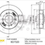 Fremax Rear Disc Rotors For Kia Picanto S Ja B2512 1.2 2017-2019 Brake