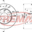 Fremax Rear Disc Rotors For Peugeot 205 1.4 1.6 1.9 1984-1998 Brake