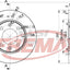 Fremax Rear Disc Rotors For Peugeot 405 1.6 1.9 2.0 87-94 Brake