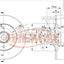 Fremax Rear Disc Rotors For Renault Clio X65 2.0 99-06 With Abs & Bearing Brake