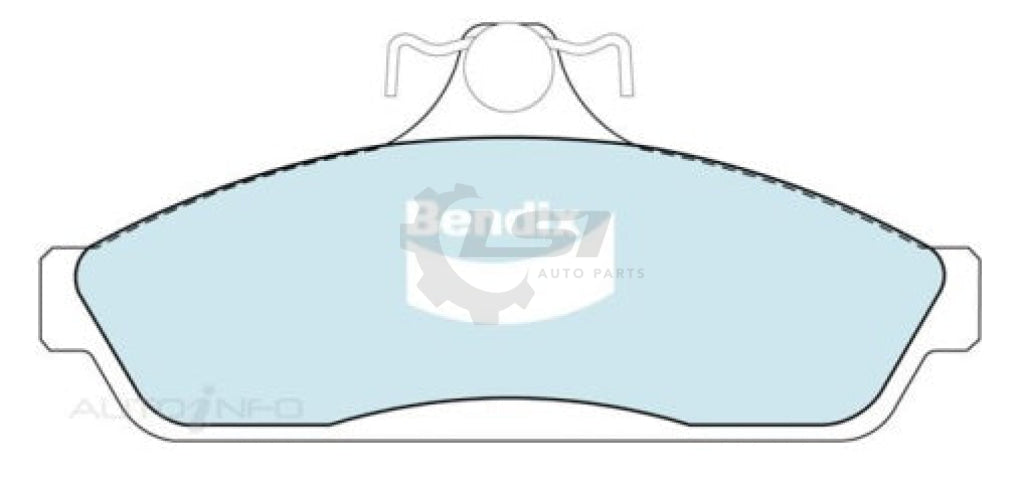 Front And Rear Bendix Brake Pad Disc Rotor For Holden Commodore Statesman Vr Vs Kit