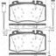Front And Rear Brake Disc Rotors Pads Set For Cls350 C219 Kit