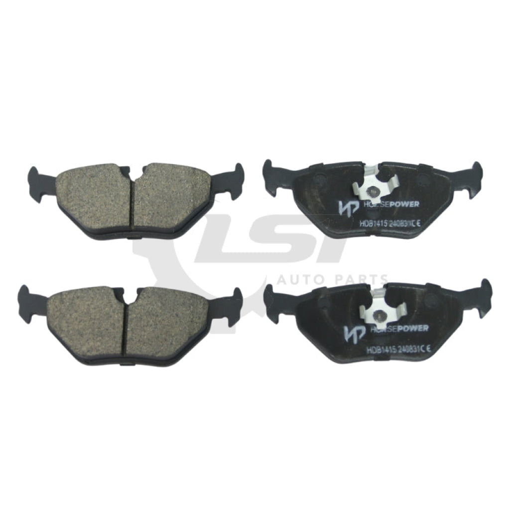 Front and Rear Brake Pad Full set w/ Sensor for BMW Z4 E85 2 2.2 2.5L 07/2002-08/2008 Solid Disc Rot Disc Brake Kit