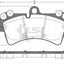 Front And Rear Brake Pad + Sensor Disc Rotor Set For Audi Q7 4L 06-15 358Mm Kit