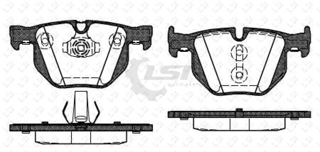 Front And Rear Brake Pads Disc Rotors W/Sensors 332Mm For Bmw X5 E70 Kit