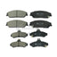 Front and Rear Ceramic Brake Pads for Toyota Camry ACV40 ASV50 Aurion Disc Brake Kit