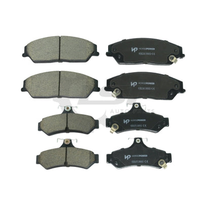 Front and Rear Ceramic Brake Pads for Toyota Camry ACV40 ASV50 Aurion Disc Brake Kit