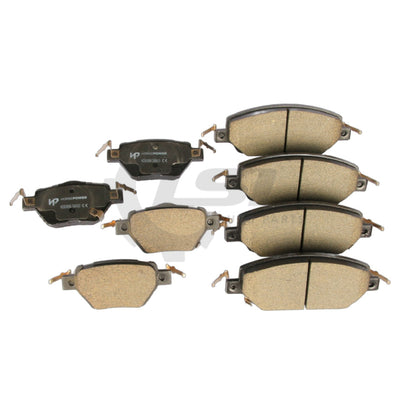 Front And Rear Ceramic Brake Pads Set For Byd Atto 3 Ev 2021-On Disc