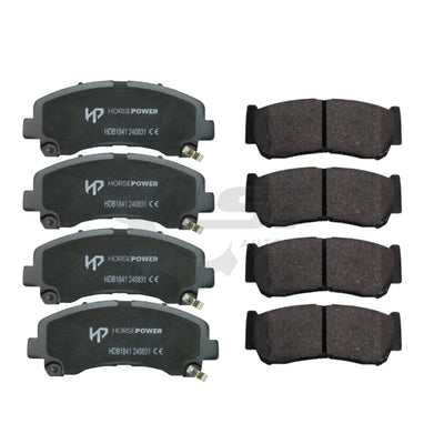 Front and Rear Ceramic Brake Pads Set for LDV T60 SC20M SC28R 2.0L 01/2020 on Brake Pads