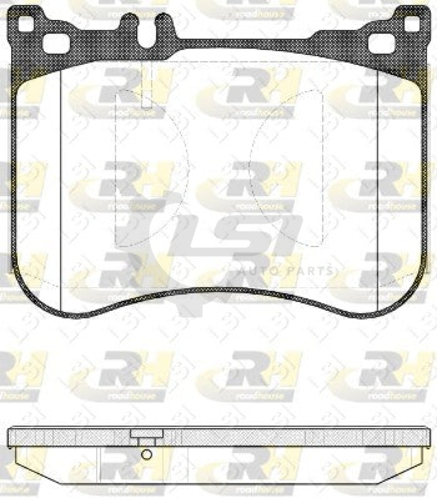 Front And Rear Cross Drilled Disc Rotors Brake Pads Set For S350 W222 Set
