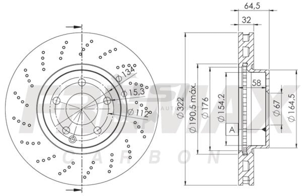 Front And Rear Full Set Brake Pad + Sensors Disc Rotors For Mb E350 W212 Kit
