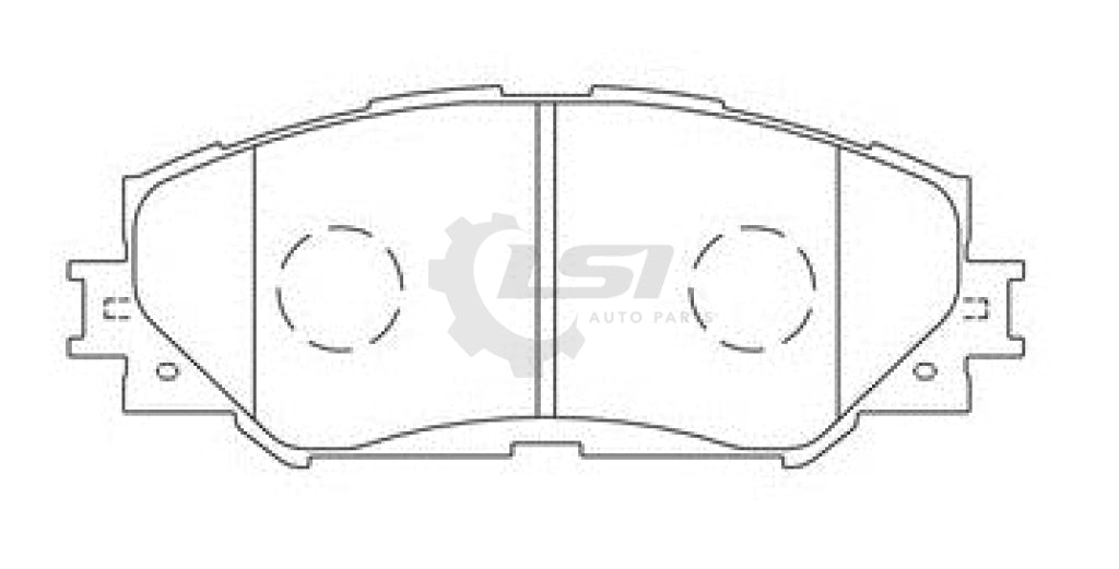 Front And Rear Full Set Brake Pads Disc Rotors For Corolla Zre152R Zre182R 07-18 Kit
