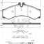 Front And Rear Full Set Brake Pads Disc Rotors For Mb Sprinter 904 01-06 Kit