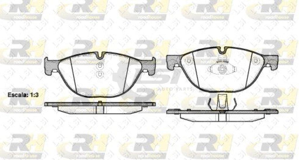 Front And Rear Full Set Brake Pads + Sensors Disc Rotors For Bmw 740Li F02 Kit