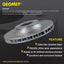 Front Ate Brake Pads And Disc Rotors For Mercedes Kit