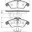 Front Ate Brake Pads And Disc Rotors For Mercedes Kit