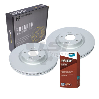 Front Bendix 4WD Brake Pad and Disc Rotors set for Kia Sorento MQ4 07/2020 on Disc Brake Kit