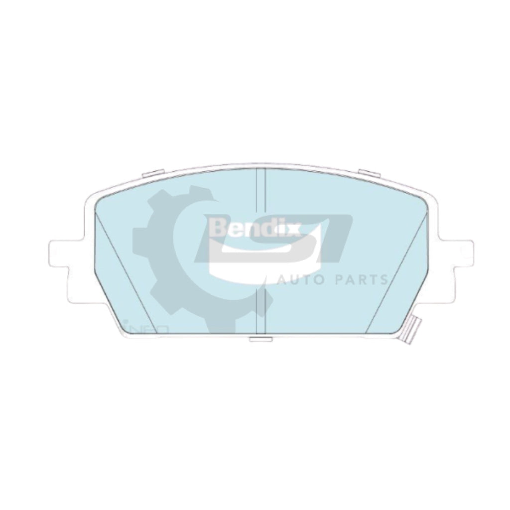 Front Bendix 4WD Brake Pad and Disc Rotors set for Kia Sorento MQ4 07/2020 on Disc Brake Kit