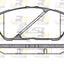 Front Bendix Brake Pad And Disc Rotor For Toyota Estima Acr30 Mcr30 Mcr40 03-06 Kit
