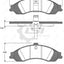 Front Bendix Brake Pads And Disc Rotors For Holden Crewman Vy Vz S Ss 2Wd 03- Kit