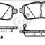 Front Bendix Brake Pads And Disc Rotors Set For Ford Fiesta Wt 1.6 Lx Cl 10-13 Kit