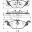 Front Bendix Brake Pads And Disc Rotors Set For Holden Astra Ts 98-04 4 Studs Kit