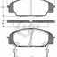 Front Bendix Brake Pads And Disc Rotors Set For Honda Civic Type R Fn 2.0 07-12 Kit