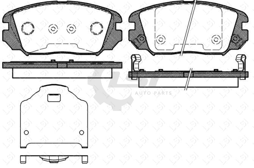 Front Bendix Brake Pads And Disc Rotors Set For Hyundai Sonata Nf 2.0 2.4 05-10 Kit