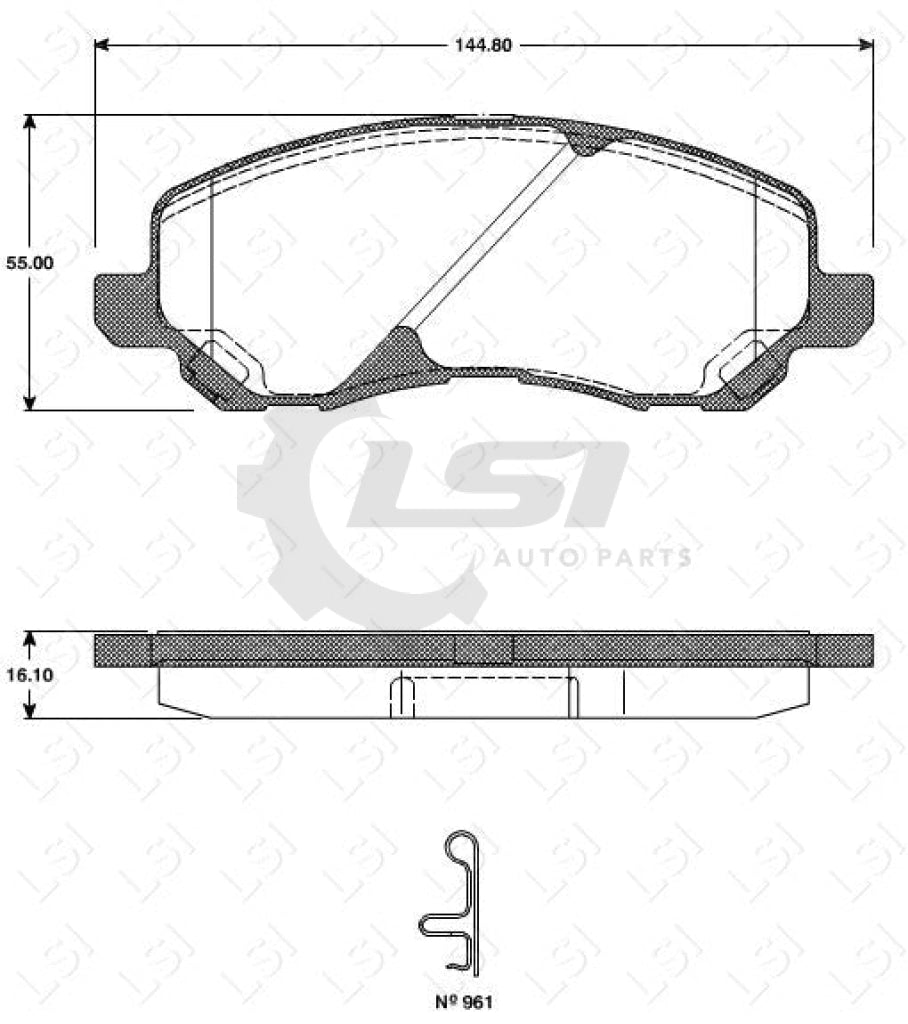Front Bendix Brake Pads And Disc Rotors Set For Jeep Patriot Sport Mk 2007-2010 Kit