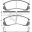 Front Bendix Brake Pads And Rotors For Mitsubishi Challenger 3.0 Pa V6 98-07 Disc Kit
