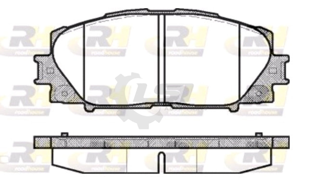 Front Bendix Gct Brake Pads Disc Rotors For Yaris Ncp90 Ncp91 Ncp93 Ncp130 06-17 Kit