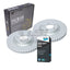 Front Bendix HD Brake Pad and Disc Rotors set for Kia Sorento MQ4 07/2020 on Disc Brake Kit